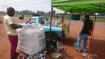 Collecting waste for recycling